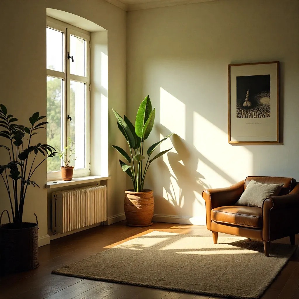 Warmtekaart met spiegels